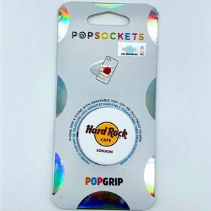 New HARD ROCK Cafe LONDON PopSockets Cell Phone Grip Classic Logo City Drop EU